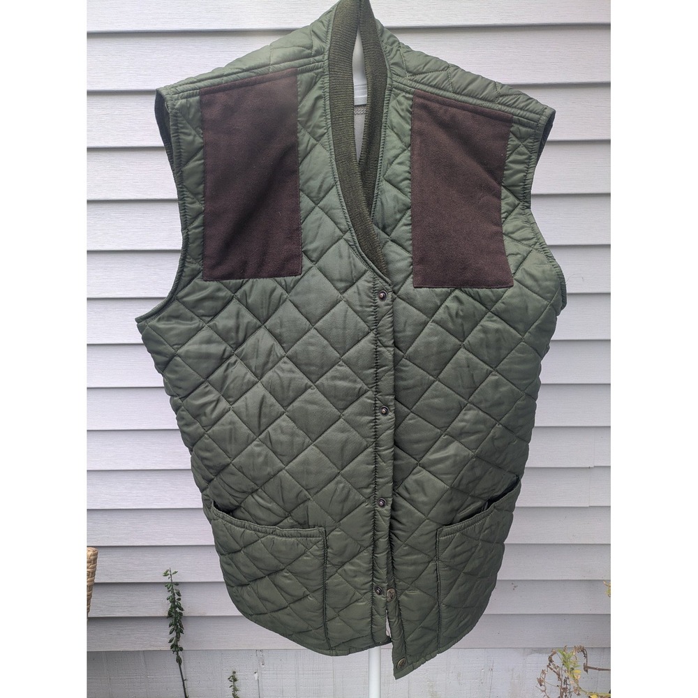 John Partridge Specialist Quilted Vest and Hooded Jacket Set Olive Green XXXL